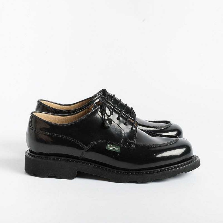 New Paraboot Paraboot - 170427 - Allacciata Chambord - Nero Gloss