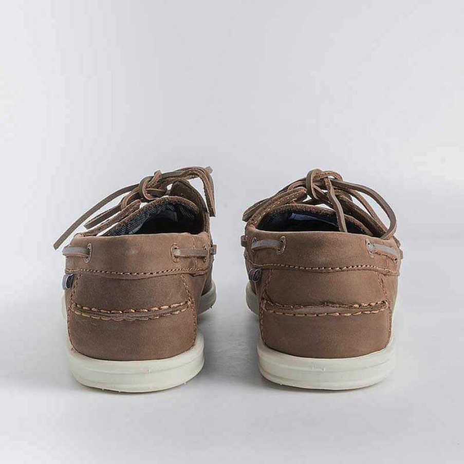 Best Sebago Sebago - Portland Naples Nbk - Scarpa Da Barca - 7000Hk0 - Marrone Scuro