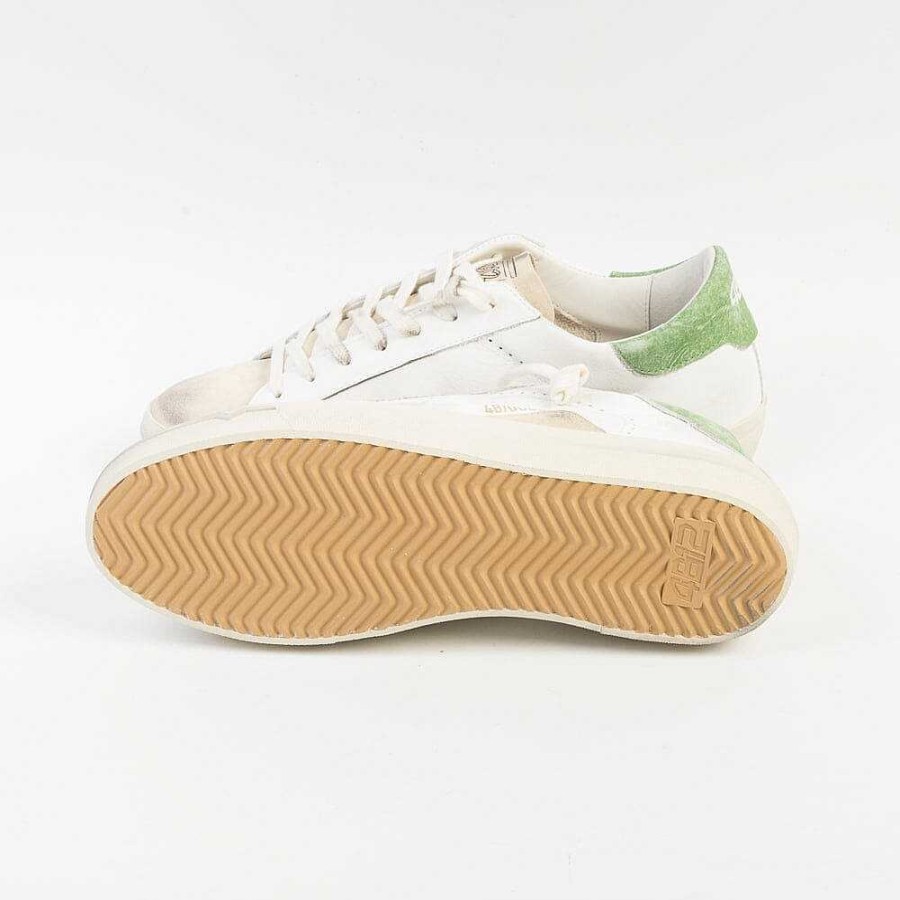 Best 4B12 - COLLEZIONE UOMO 4B12 - Sneakers - Evo U10 - Bianco Verde