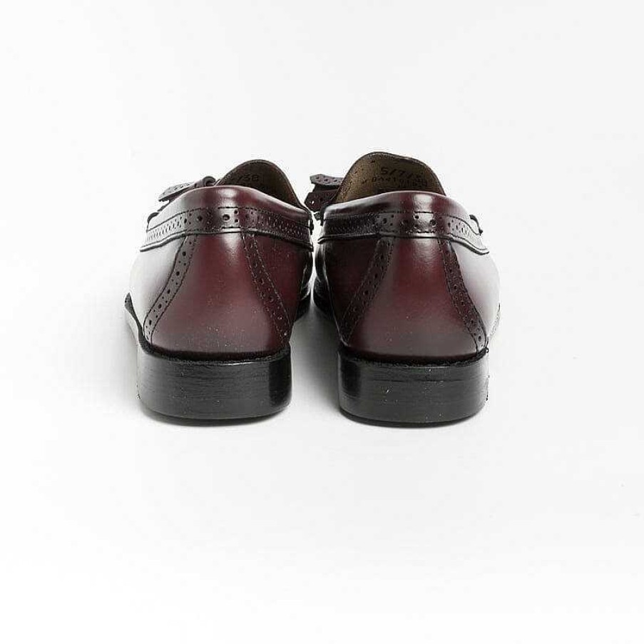 Best G.H. BASS - Collezione Donna Bass - Mocassino - Ba10 - Pelle Bordeaux