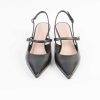 Clearance CAPPELLETTO 1948 Cappellettoshop - Sling Back - Fiamma7 - Nero