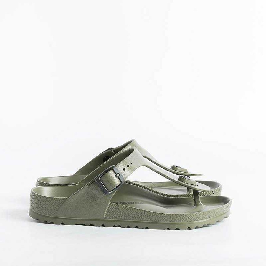 New BIRKENSTOCK Birkenstock - Sandali Bassi Infradito - 1019143 - Gizeh Eva - Khaki