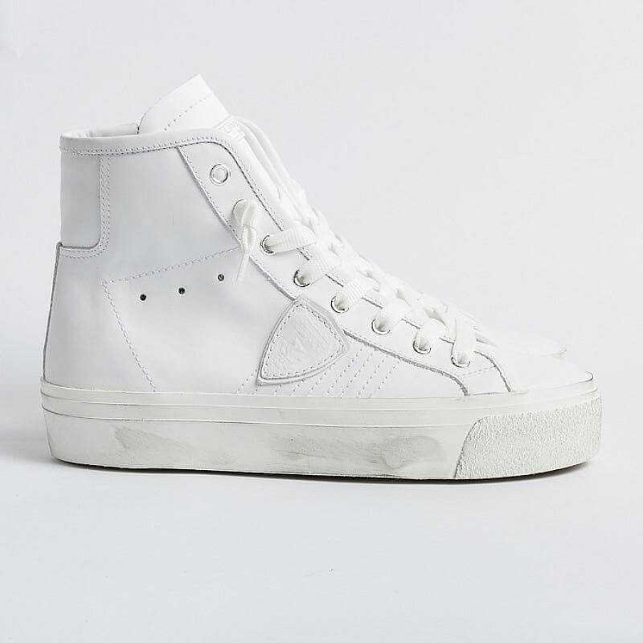 Wholesale Philippe Model Paris Philippe Model - Sneakers Phhd V001 - Paris High - Bianco