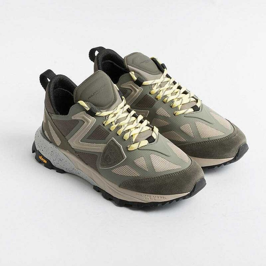 New Philippe Model Paris Philippe Model - Sneakers - Rxlu Tp12 - Mondial - Militare