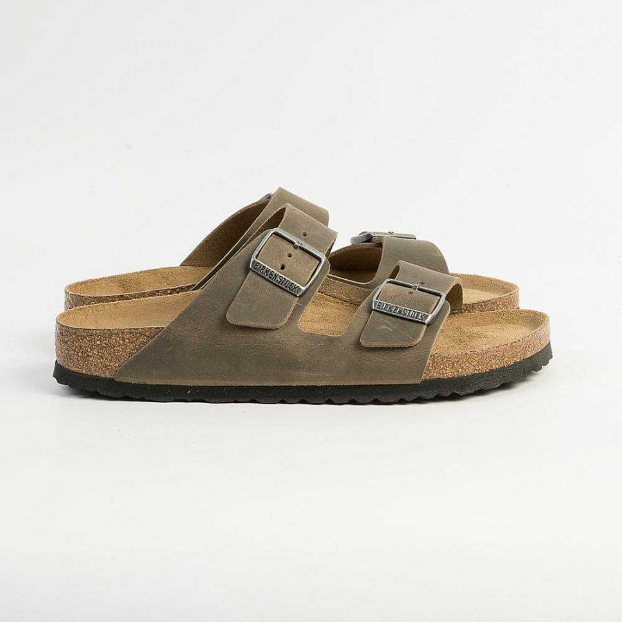 New BIRKENSTOCK Birkenstock - Sandalo Arizona - 1019377 - Faded Kaki