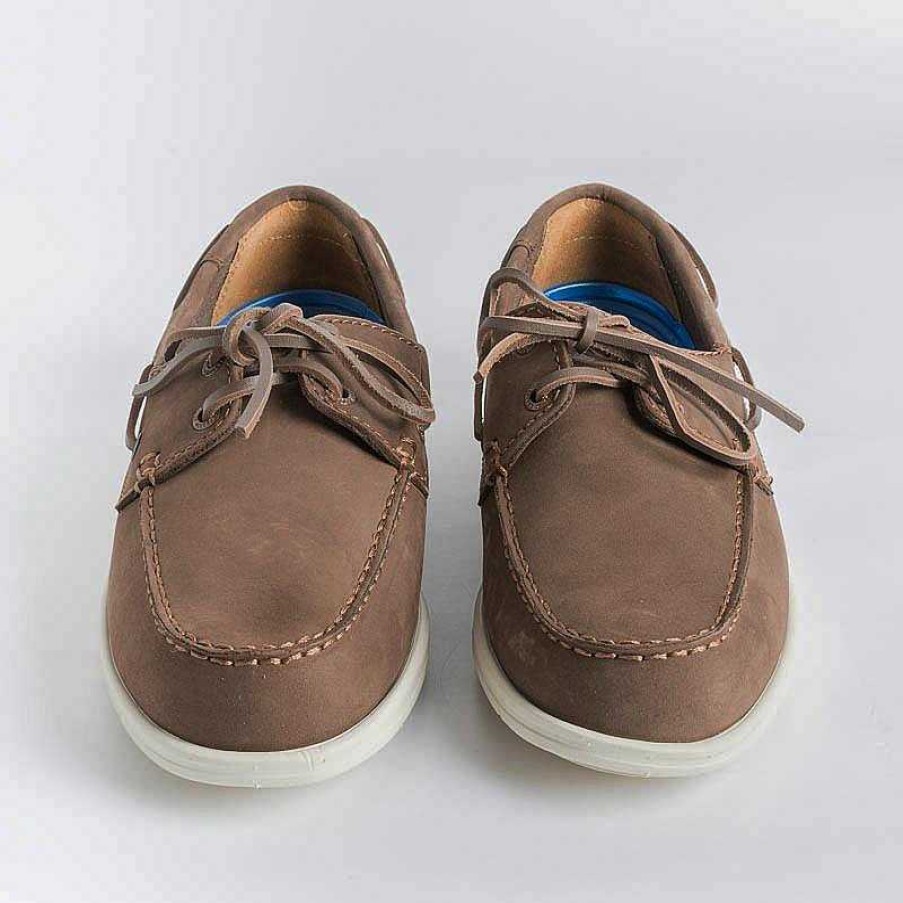 Best Sebago Sebago - Portland Naples Nbk - Scarpa Da Barca - 7000Hk0 - Marrone Scuro