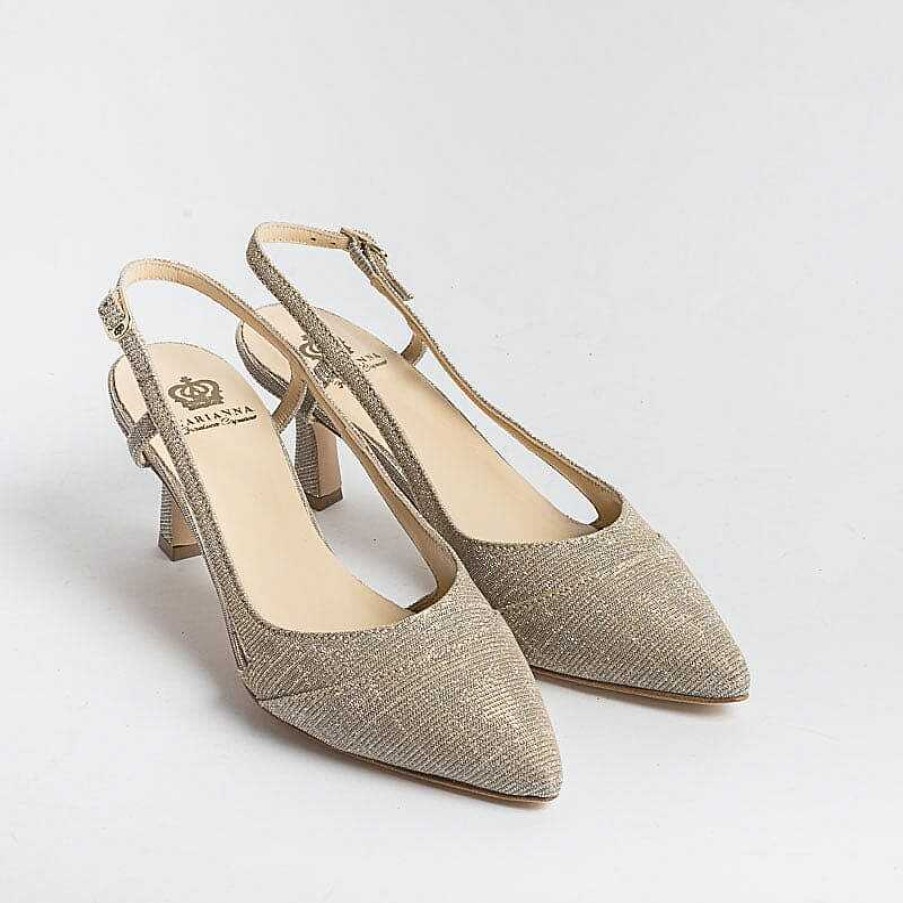 New L'Arianna L' Arianna - Sling Back - Ch1603/Rt - Sirio - Nude