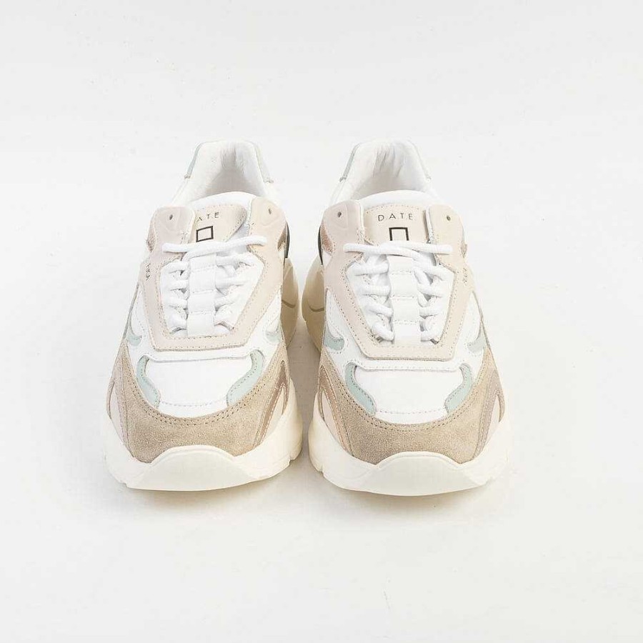 Best DATE Date - Sneakers - Fuga Method - Colored Blu Cream