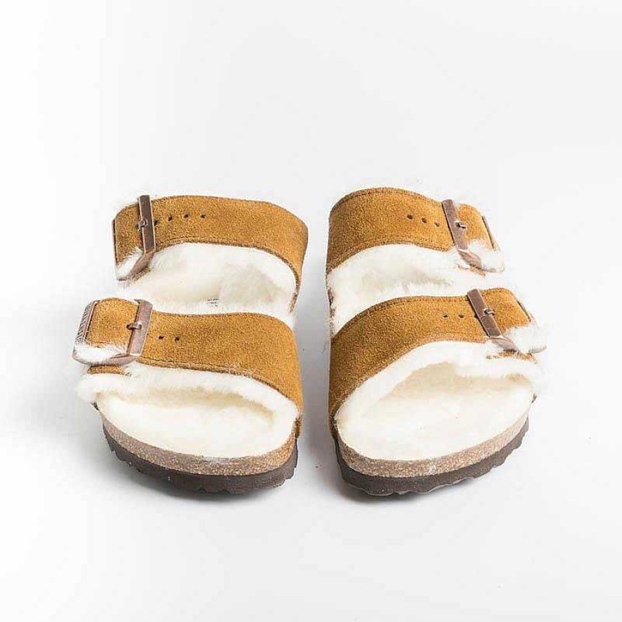 Clearance BIRKENSTOCK Birkenstock - Sandali Bassi 1001135 - Arizona Fur - Mink