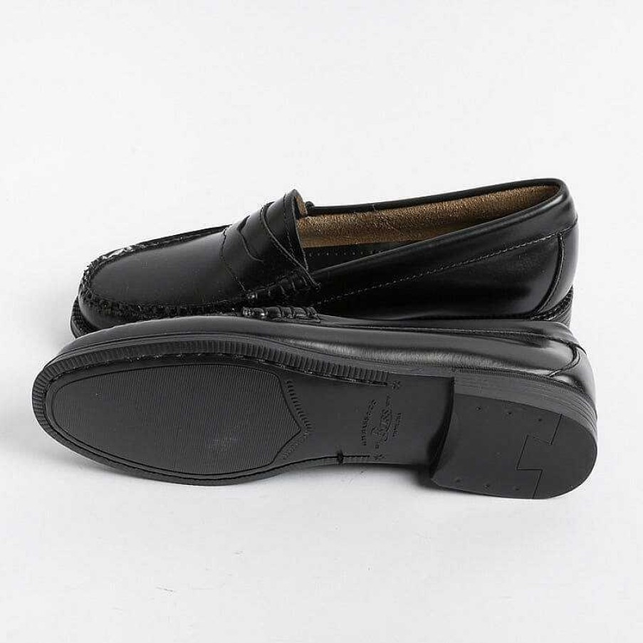 Wholesale G.H. BASS - Collezione Donna Bass - Mocassino - Pelle Nero