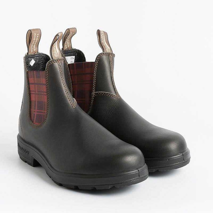 Wholesale Blundstone Blundstone - Stivaletto 2100 - Marrone Quadri Rosso