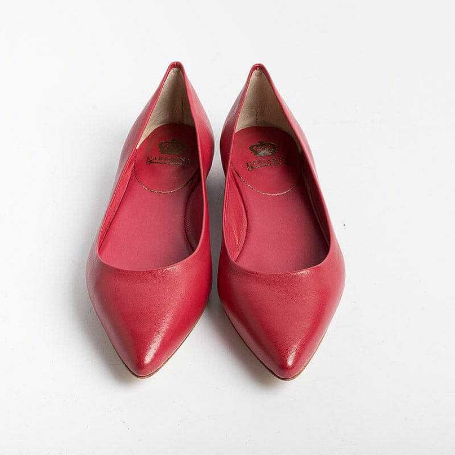 Wholesale L'Arianna L' Arianna - Ballerina Bl1011 - Berlino Rosso