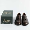 New Alden Alden - M1501Y - Derby Con Puntale Forma Ergonomica - Vitello Marrone