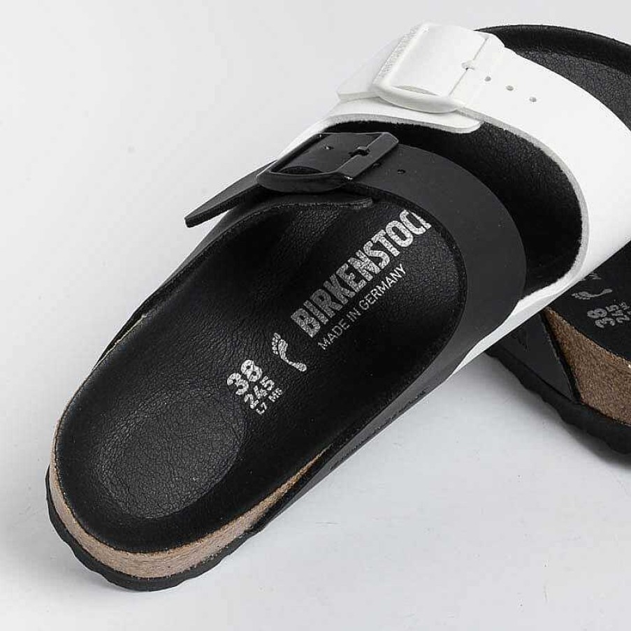 New BIRKENSTOCK Birkenstock - Sandali Bassi -1019712 - Arizona Split - Black White