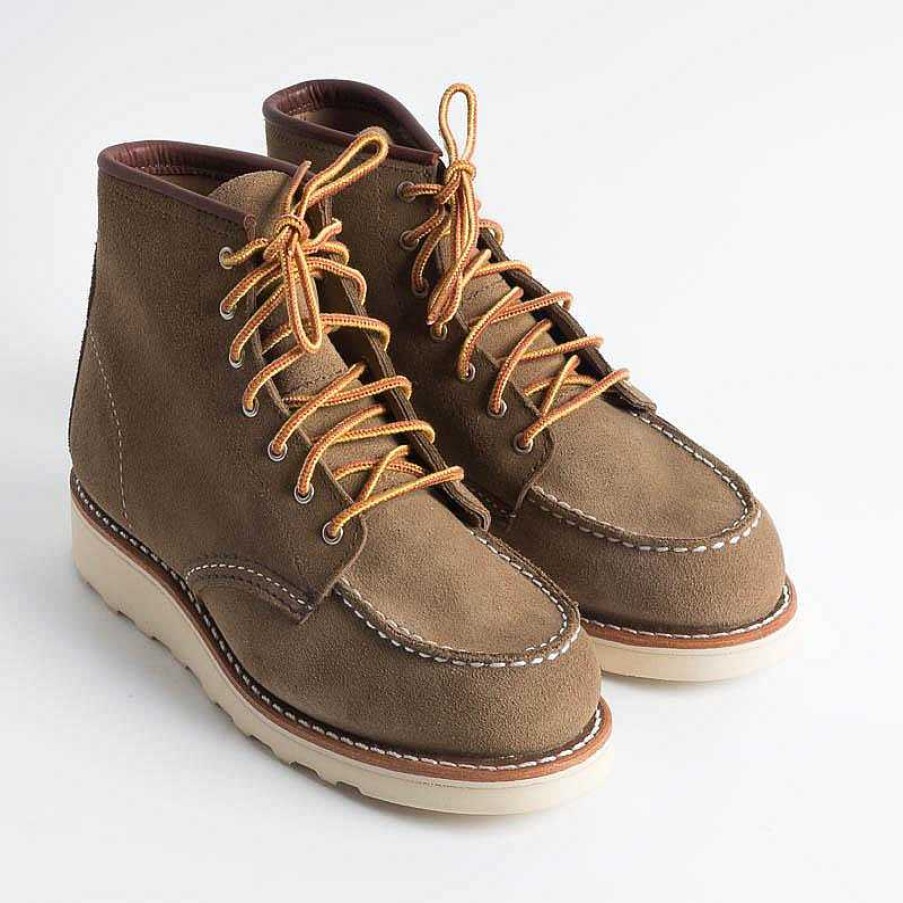 New Red Wing - Collezione Donna Red Wing - Stivaletto 3377 Moc Toe Olive Suede