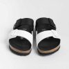 New BIRKENSTOCK Birkenstock - Sandali Bassi -1019712 - Arizona Split - Black White