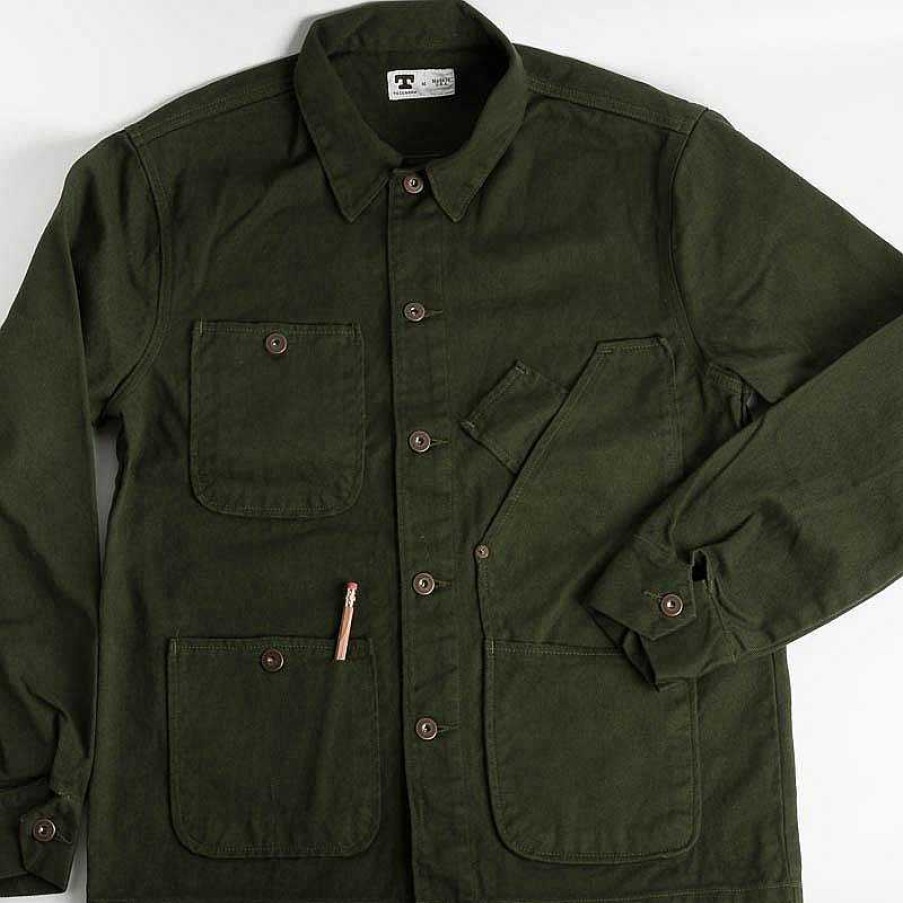 Wholesale TELLASON - Collezione Uomo Tellason - Coverall Jacket - Dark Green