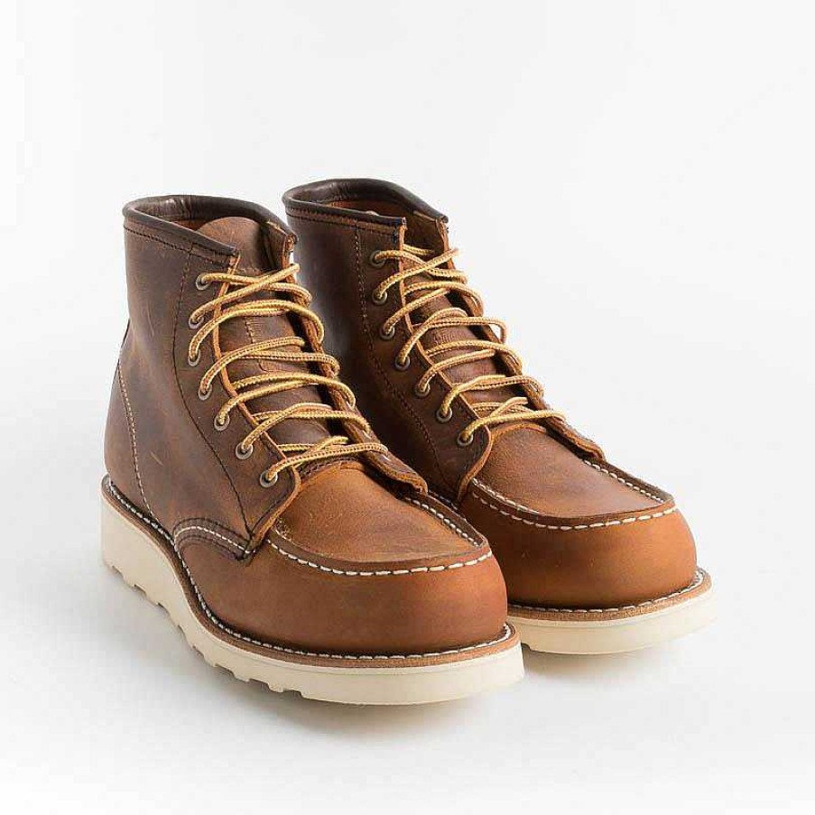 Online Red Wing - Collezione Donna Red Wing Shoes - Stivaletto 3428 Moc Toe - Copper Rough