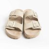 Best MANEBI Manebi - Sandali Bassi - Traveller Sandals - Beige