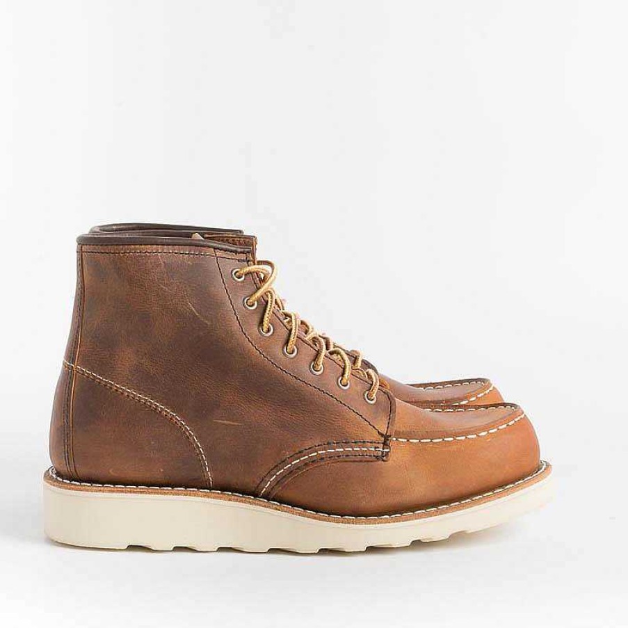 Online Red Wing - Collezione Donna Red Wing Shoes - Stivaletto 3428 Moc Toe - Copper Rough