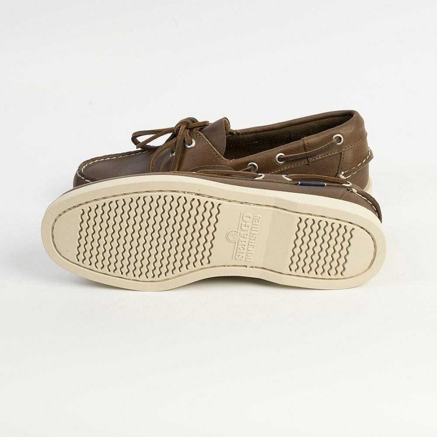 Clearance Sebago Sebago - Docksides Portland Budu- Scarpa Da Barca - 7111Miw - Brown 900