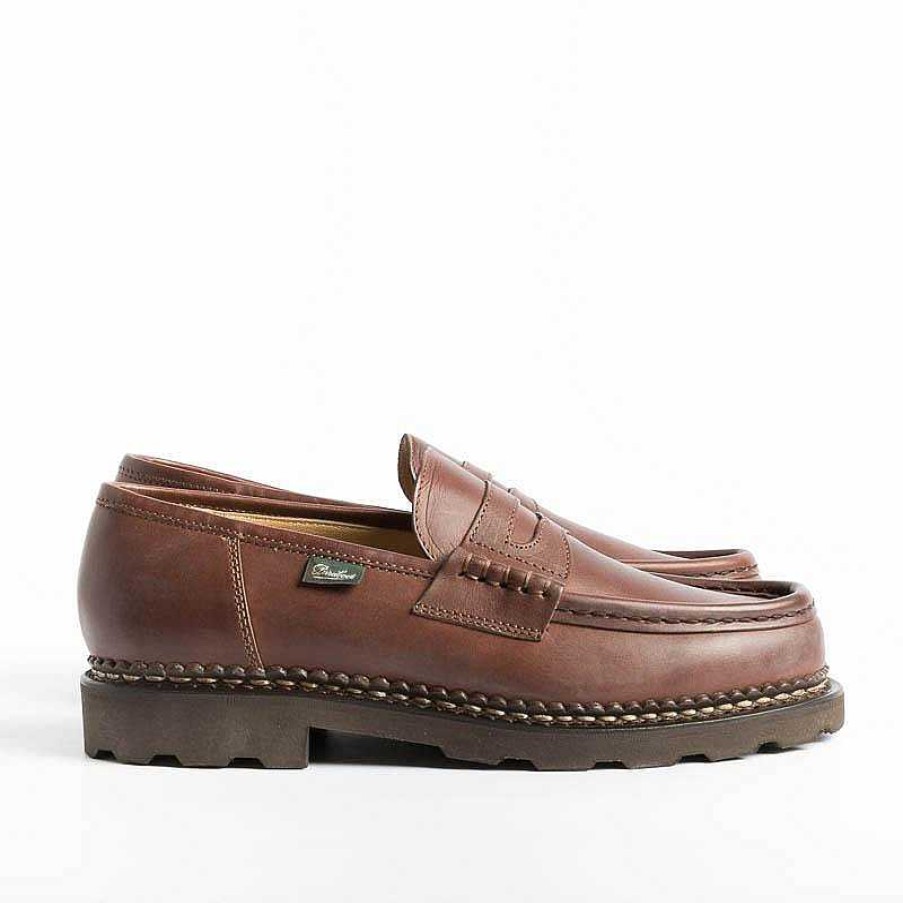 Clearance Paraboot Paraboot - Mocassino 099403 - Reims/Marche - Lis Marron