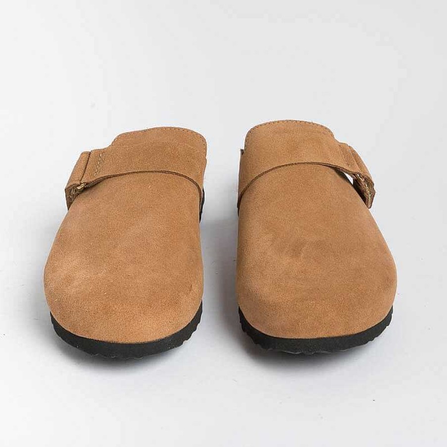 Hot MANEBI Manebi - Clog- Sleepers- Cuoio