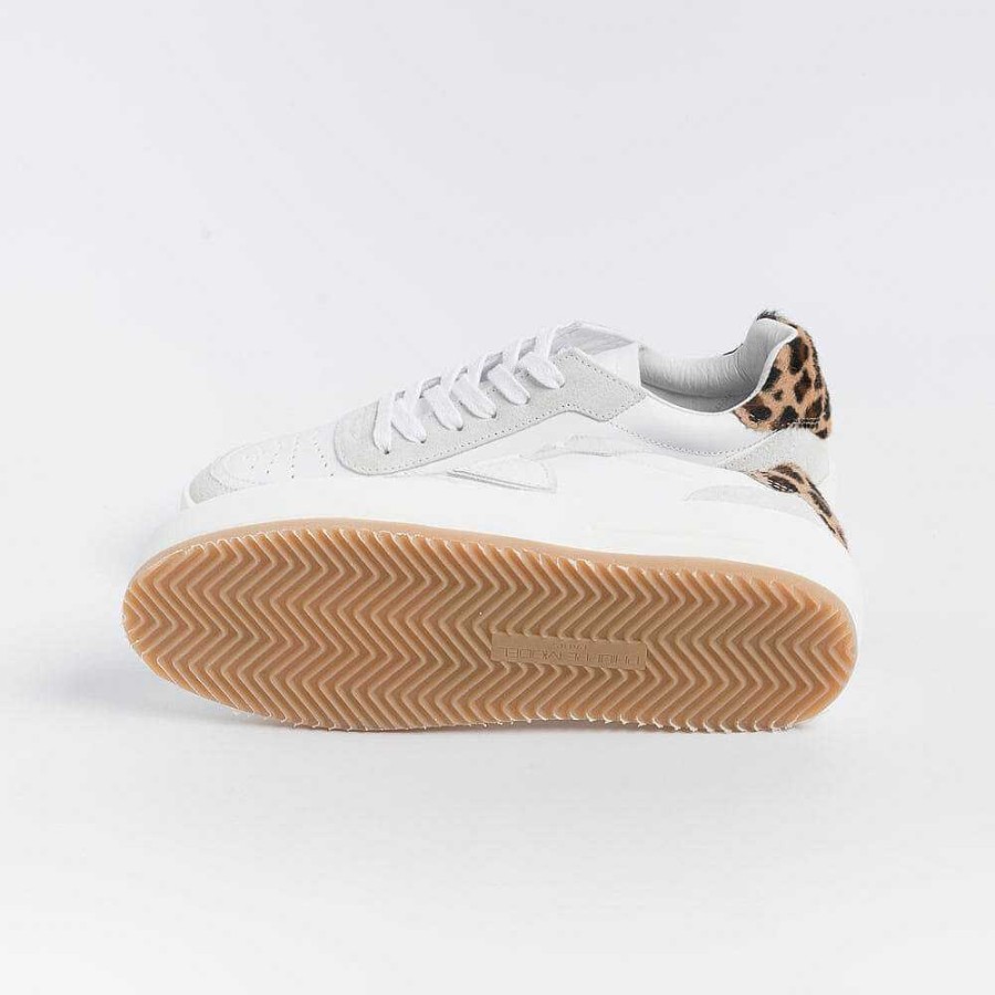 New Philippe Model Paris Philippe Model - Sneakers Vnld Va02 - Nice - Bianco Animalier