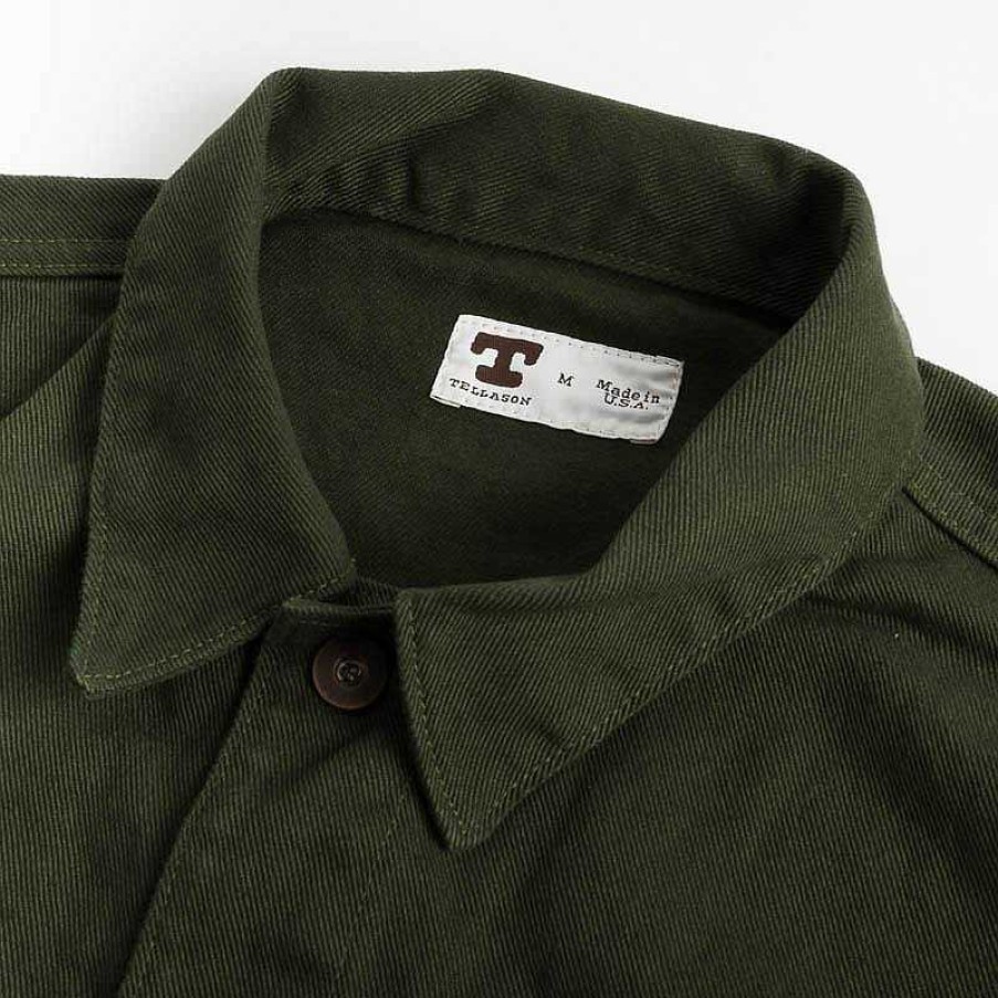 Wholesale TELLASON - Collezione Uomo Tellason - Coverall Jacket - Dark Green