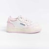 Best AUTRY - Collezione donna Autry - Aulw Wb37 -Sneakers Low Wom Leat - Bianco / Rosa Blush