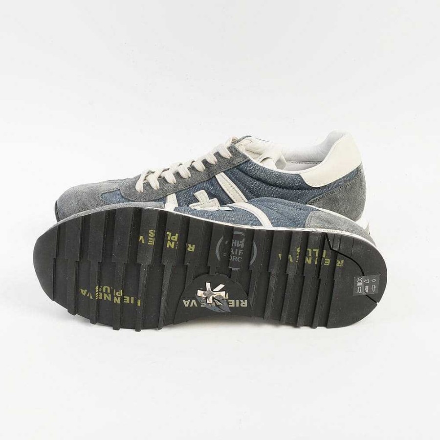 Online Premiata - Collezione Uomo Premiata - Sneakers - Lucy 6620 - Blu Denim