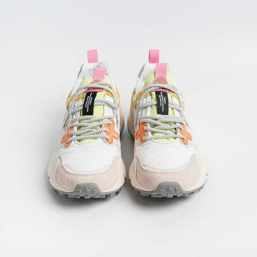 New FLOWER MOUNTAIN Flower Mountain - Sneakers Yamano 3 1N04 - Bianco Rosa