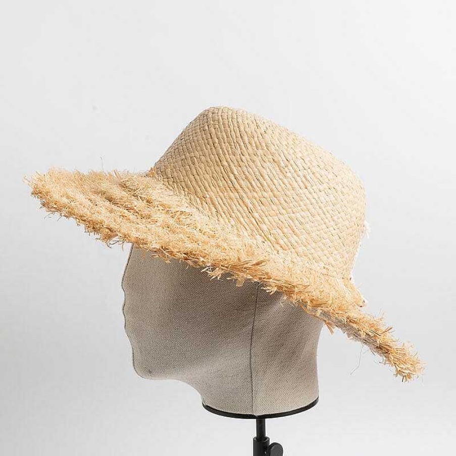 Clearance SUPER DUPER HATS Super Duper Hats - Cappello Shak 8360 - Rafia Naturale