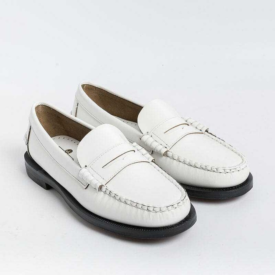 Online Sebago Sebago - Mocassino Dan 7001530 - Bianco