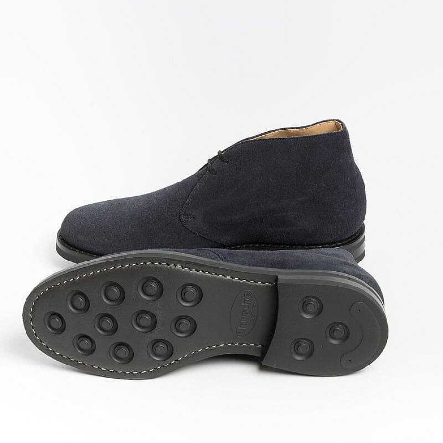 Best Church's Church'S - Polacco Ryder 3 Lw - Castoro - Navy