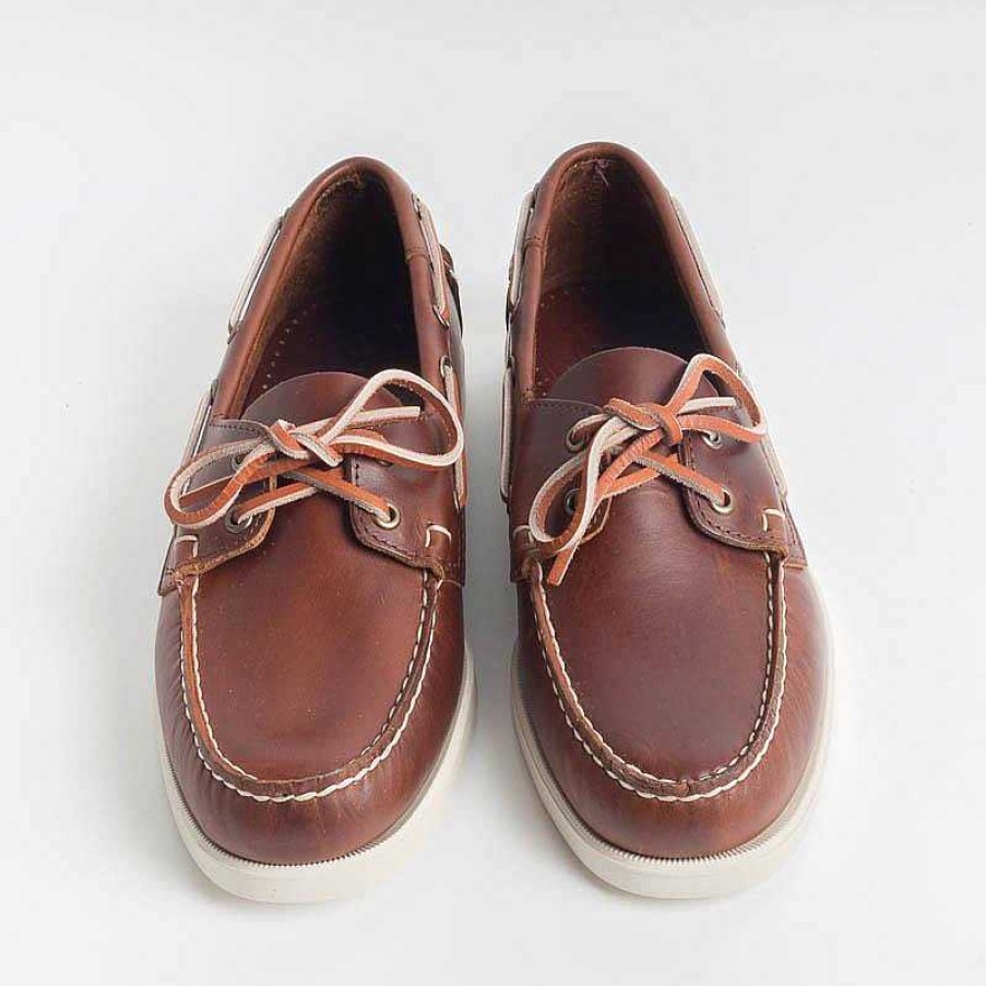 Wholesale Sebago Sebago - Docksides Portland Waxed - Scarpa Da Barca - 70000G0 - Brown 900