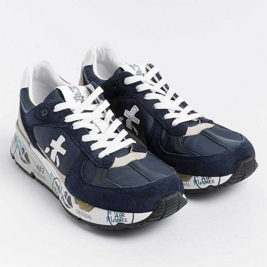 Wholesale Premiata - Collezione Uomo Premiata - Sneakers - Mase 5684 - Blu