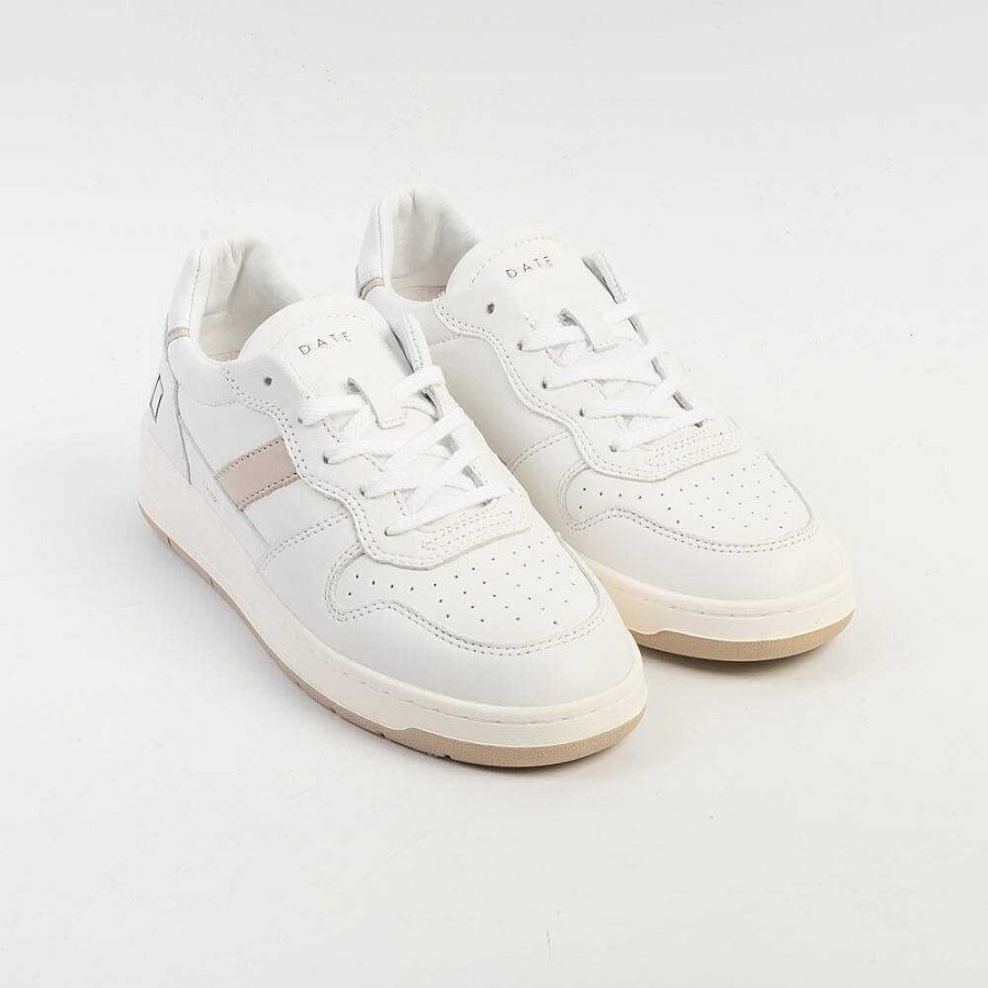 Online DATE Date - Sneakers - Court Soft - White Natural