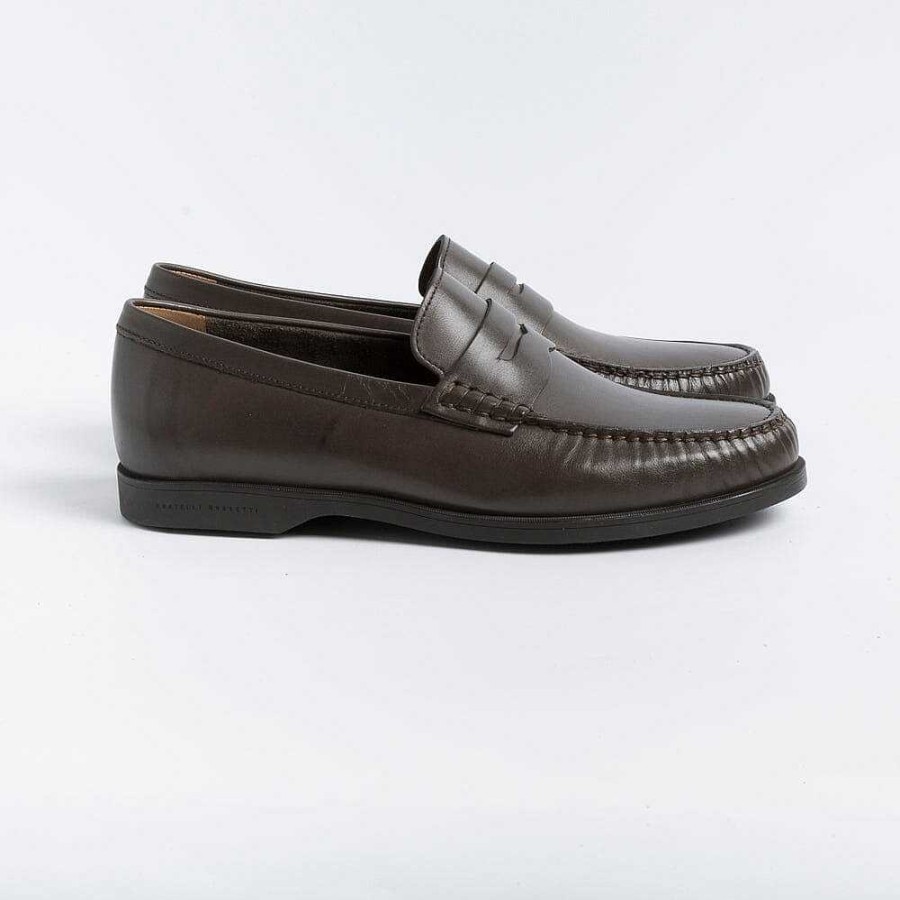 Online FRATELLI ROSSETTI - Uomo Fratelli Rossetti - Mocassino - 13305 - Trenton Ebano