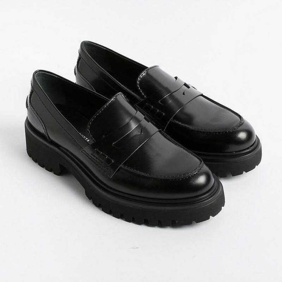 Online GUGLIELMO ROTTA Guglielmo Rotta - Mocassino - Wick Indio - Nero