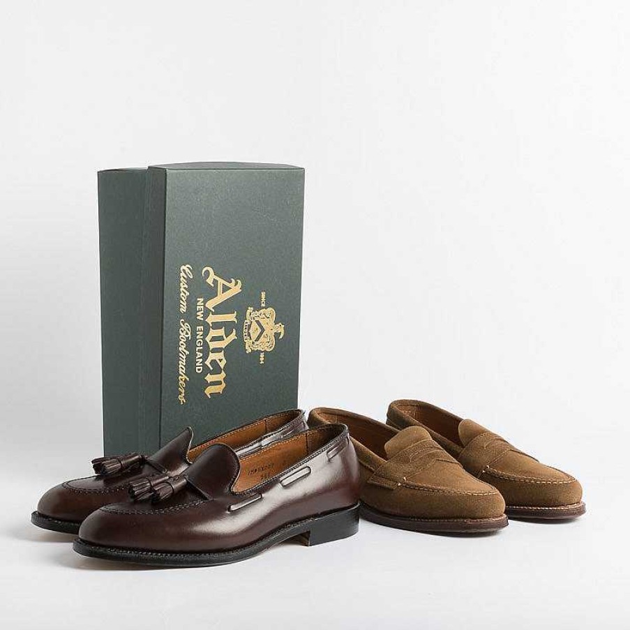 Hot Alden Alden - 561 - Mocassino Tassel/Nappine - Pelle Marrone