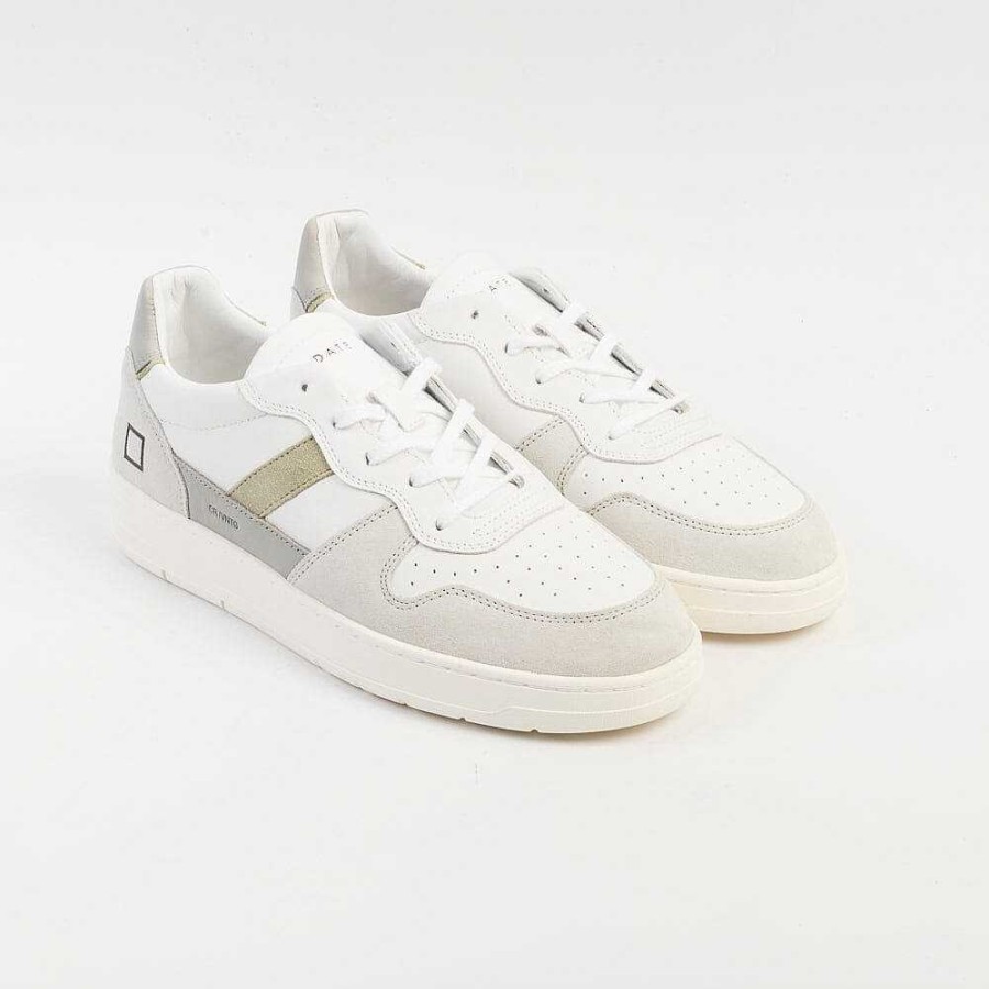 Clearance DATE Date - Sneakers - Court 2.0 - White Sage M401