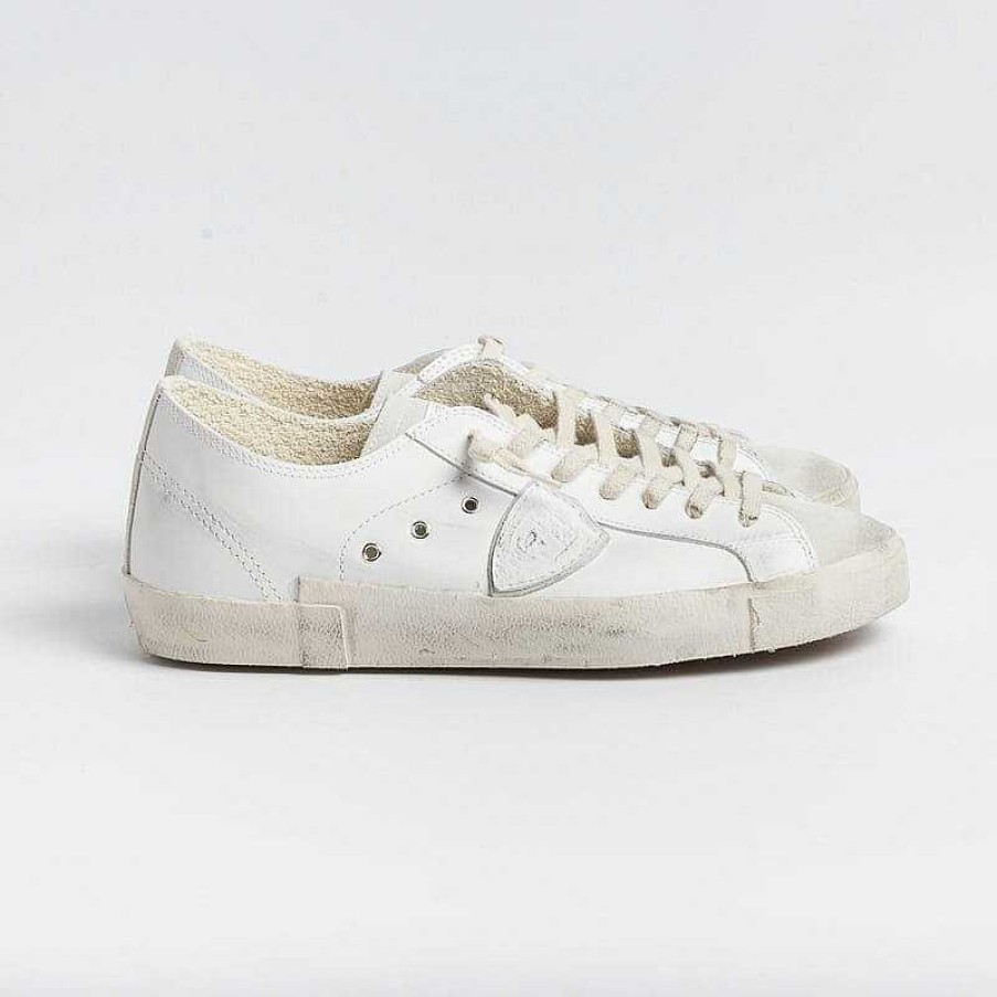 New Philippe Model Paris Philippe Model - Sneakers Prlu Lv02 - Parisx Legere - Bianco