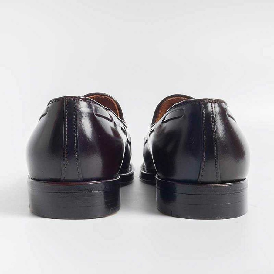 New Alden Alden - 563 - Mocassino Nappine - Cordovan Burgundy