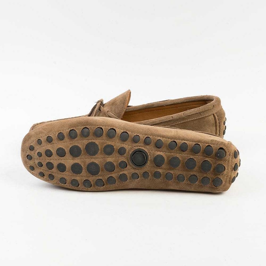 New GIL'S Gil'S - Mocassino - 304161 - Taupe Serraje