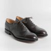 Clearance Church's Church'S - Diplomat Derby Brogue - Vitello Superior Burnt