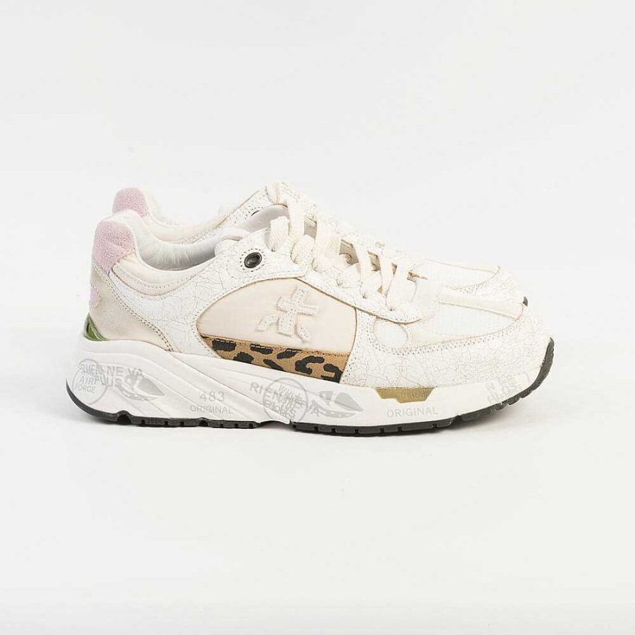 Online Premiata Premiata - Sneakers - Mase 6680 - Bianco Leo