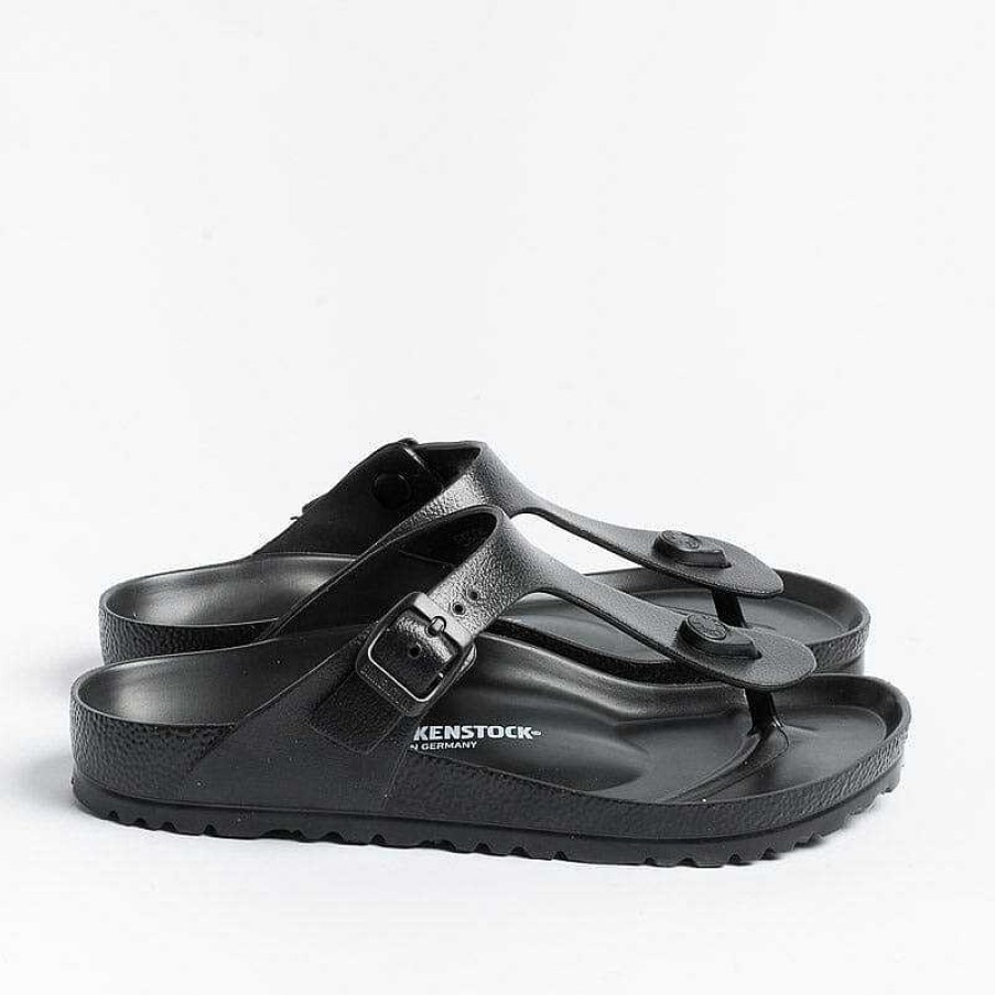 Clearance BIRKENSTOCK Birkenstock - Sandali Bassi Infradito - 0128201 - Gizeh Eva - Black