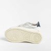 New AUTRY - Collezione donna Autry -Sneakers Kulk Ll12 - Low Kid - Leath/Leat - Bianco Blu