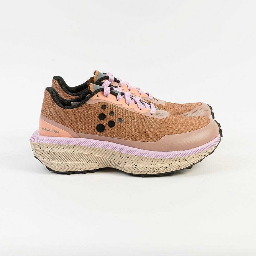 Clearance CRAFT - Collezione donna Craft - Sneakers Endurance Trail W - Terracotta Brown